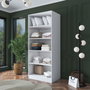 Hanah Home Armario BA160 - 4525 Blanco